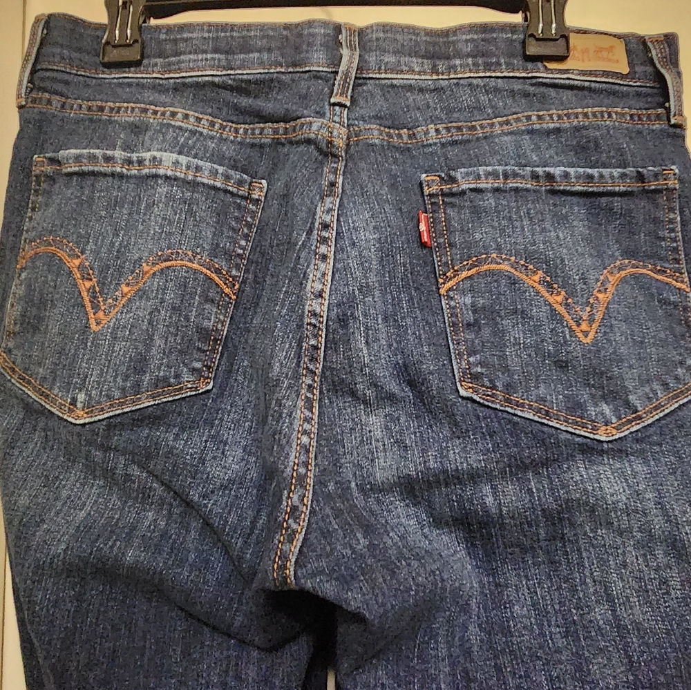 Levi's Dark blue wash straight leg jeans. Size 32× 32. - Picture 8 of 8